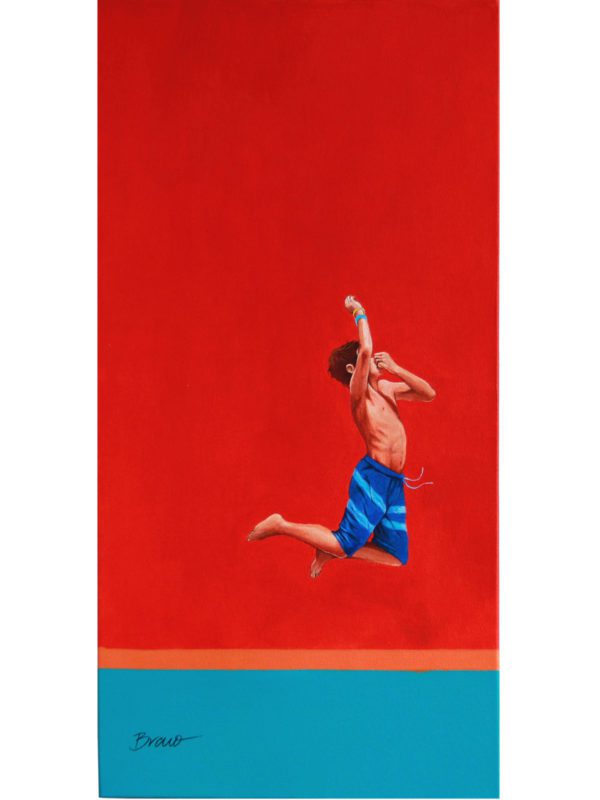 Salto me tapo la nariz